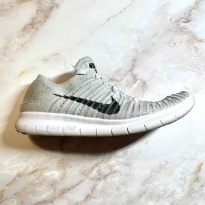 Nike Free Rn Flyknit 2016 White 6.5 Women’s Shoes
